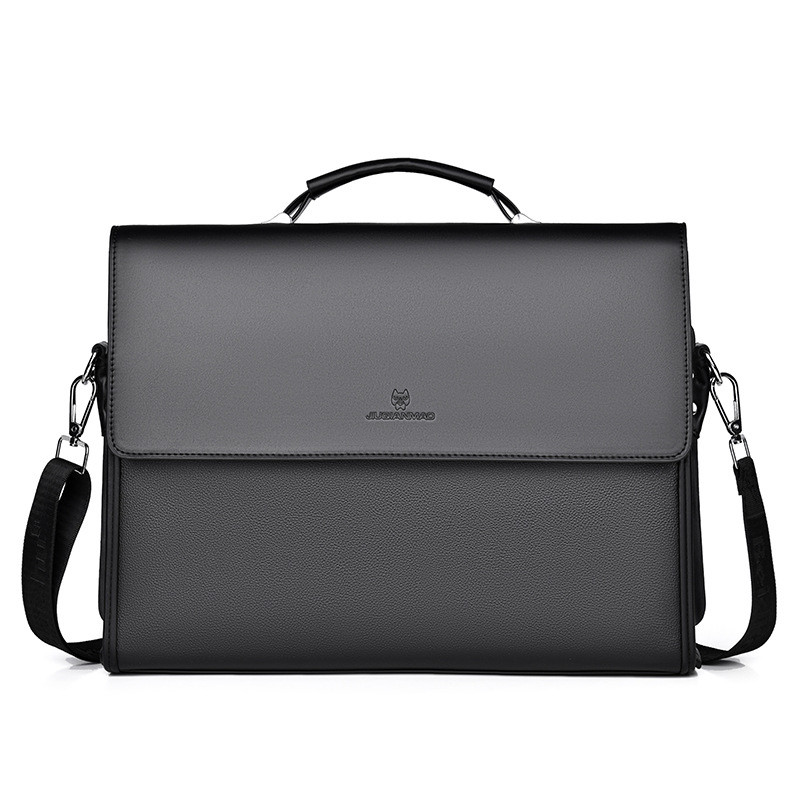 กระเป๋าเอกสาร Crossbody สำหรับผู้ชายความจุขนาดใหญ่