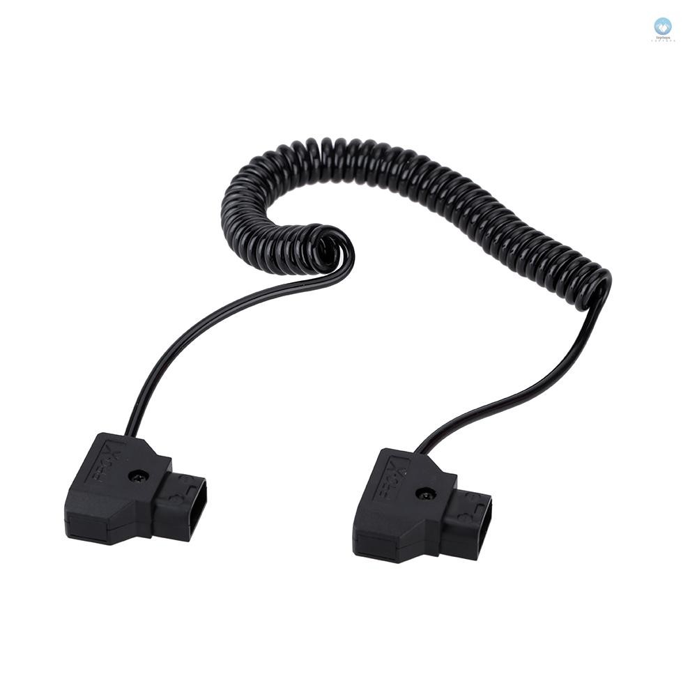 D-TAP 2 Pin Male to Male Extension Adapter Cable for DSLR Rig Battery Dtap to Dtap สายยางยืด 1M