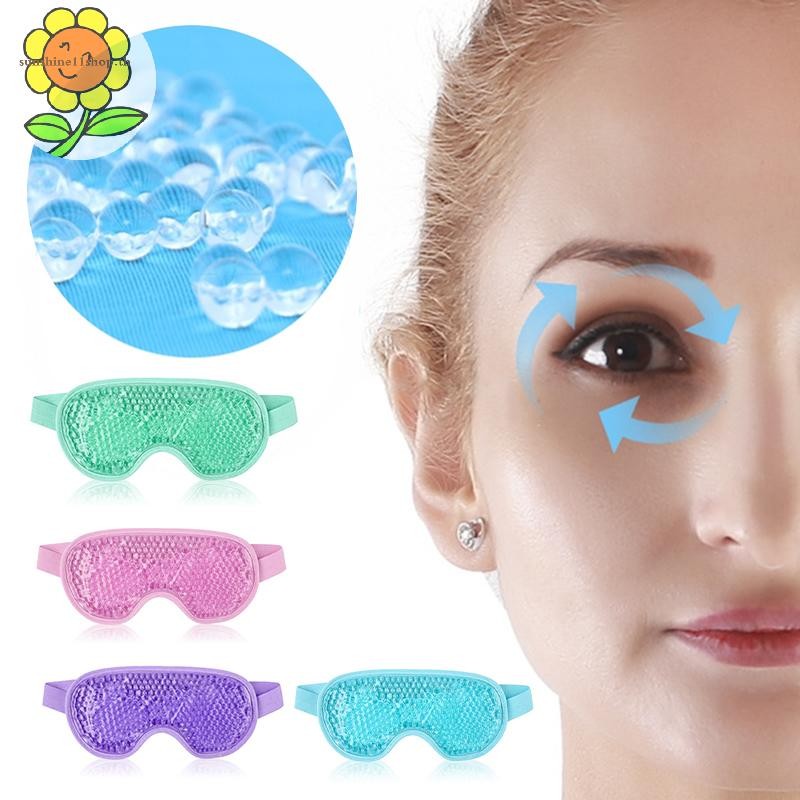 SUNSHOP Cooling Ice Eye Mask Cold Hot Pack Therapy Soothing บรรเทาความเมื่อยล้าตาความงาม TH