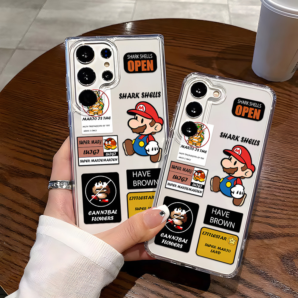 TPUกรณีสำหรับ Samsung A56 A36 A26 A55 A54 A35 A05 A06 A05s A16 A15 A12 A14 A22 A23 A34 A52 A53 S21 S22 S23 S24 S25 Ultra