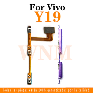 สําหรับ VIVO Y19 ปุ่มเปิดปิดปุ่มสวิทช์ด้านข้าง Key Volume Up Down Flex Cable โทรศัพท์มือถือ Part