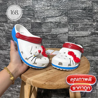 รองเท้าแตะเด็ก หลาย Kit-ty รุ่นไหม่2025 นิ่ม มีพร้อม Jibbitz งานดี Size 25-35 พร้อมส่งทันที