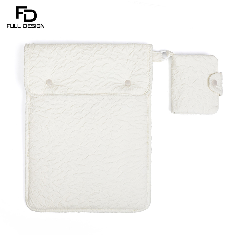 FULL DESIGN Feather เคสกระเป๋าแล็ปท็อป 12/13/14/15 พร้อมกระเป๋า