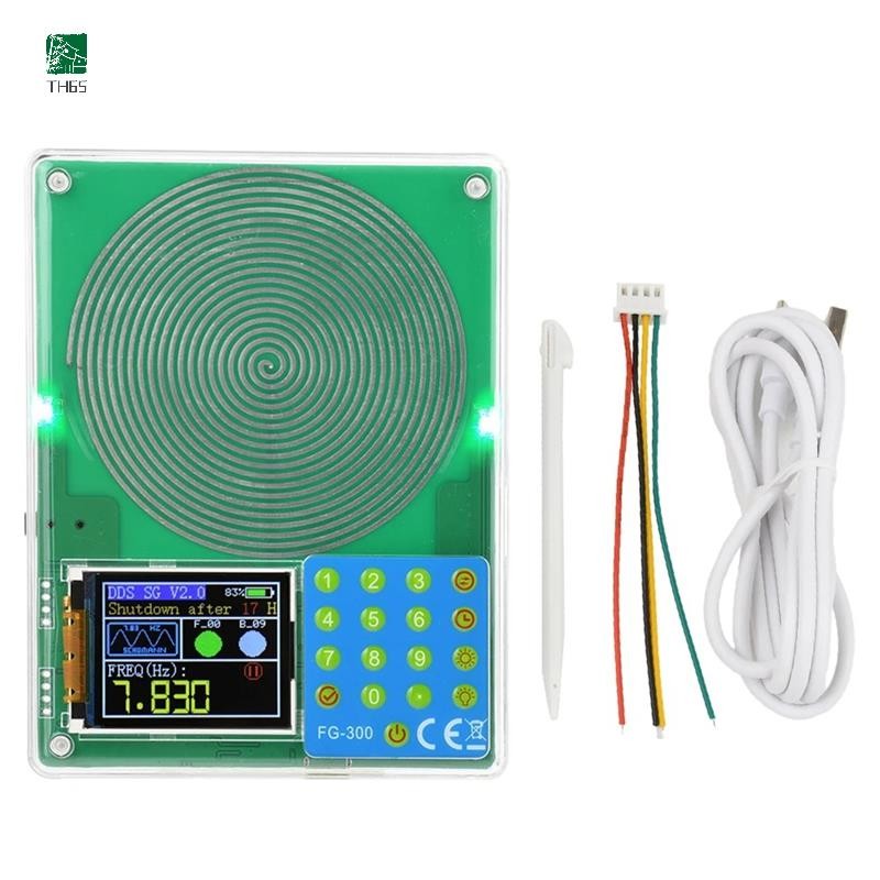 FG-300 DDS เครื่องขยายสัญญาณหน้าจอ Sine Square คลื่นฟันเลื่อย 0.001Hz ถึง 200KHz 1.8 "จอแสดงผลสี A