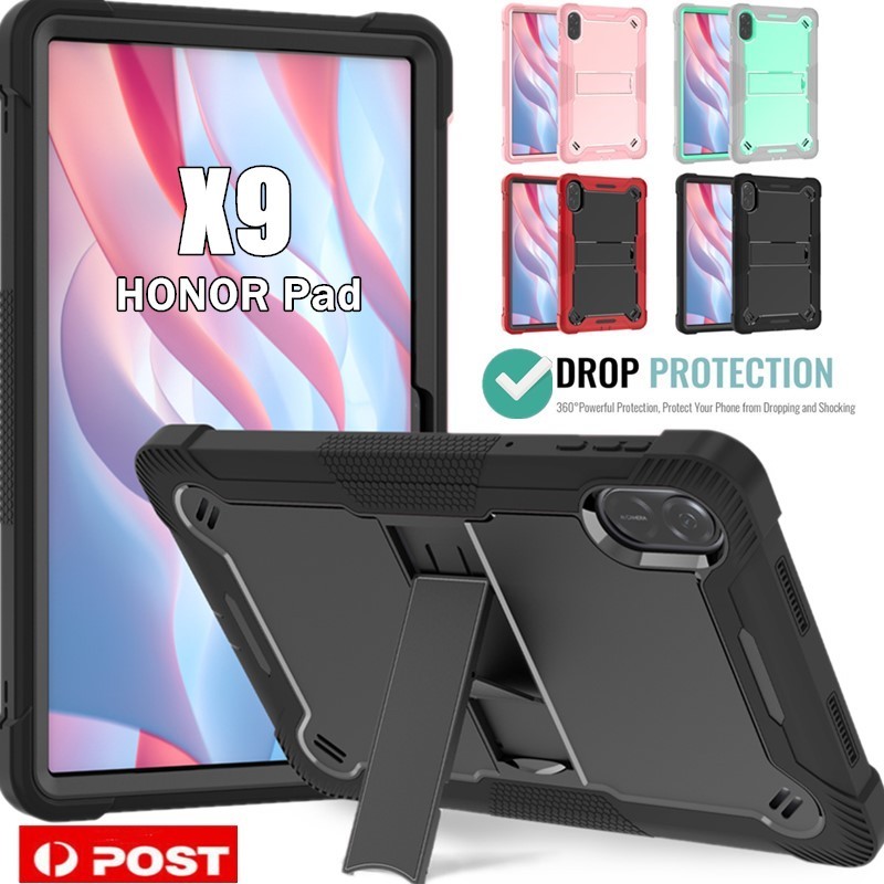 กันชน Hard Case สําหรับ HONOR Pad X9 11.5 นิ้ว ELN-L09 2023 ขาตั้งเด็กเกราะ Tough Cover Case