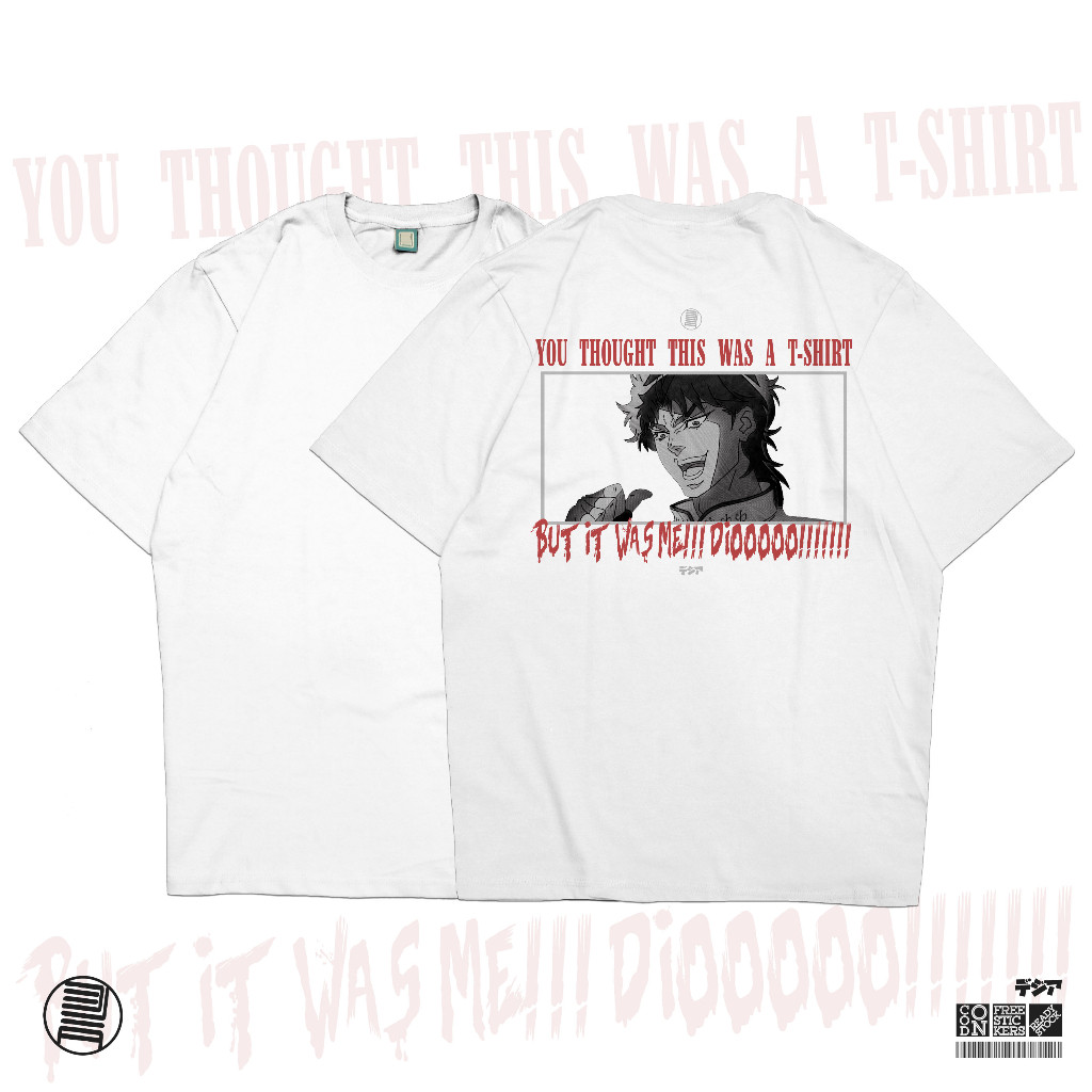เสื้อยืด Kono Dio Da Meme JoJo's Bizarre Adventure แบบอนิเมะ มังงะ เหมาะสำหรับแฟนๆ Wibu