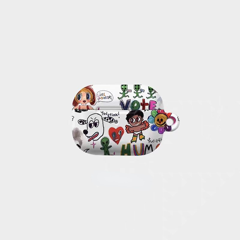 สําหรับ AirPods 4 กรณี/AirPods pro/pro2 กรณี 1/2/3 การ์ตูนสําหรับ AirPods Pro2/4 สําหรับ inPods 12/Gen 2 /3gen กรณี tpu ซิลิโคนอ่อนนุ่ม drop กันกระแทกหูฟังกรณี