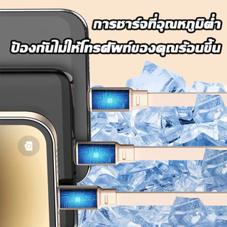 สายชาร์จเร็ว 100W 3 In 1 6A สายชาร์จแบบพับได้ พร้อมหัวชาร์จ 3 หัว สําหรับ Type-C Micro IP 30-120 ซม. สีฟ้า, สีแดง
