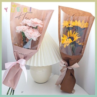 Yueqi 20/30 ชิ้นถุงบรรจุช่อดอกไม้,แขนห่อพลาสติกถุงแขนบรรจุกุ…