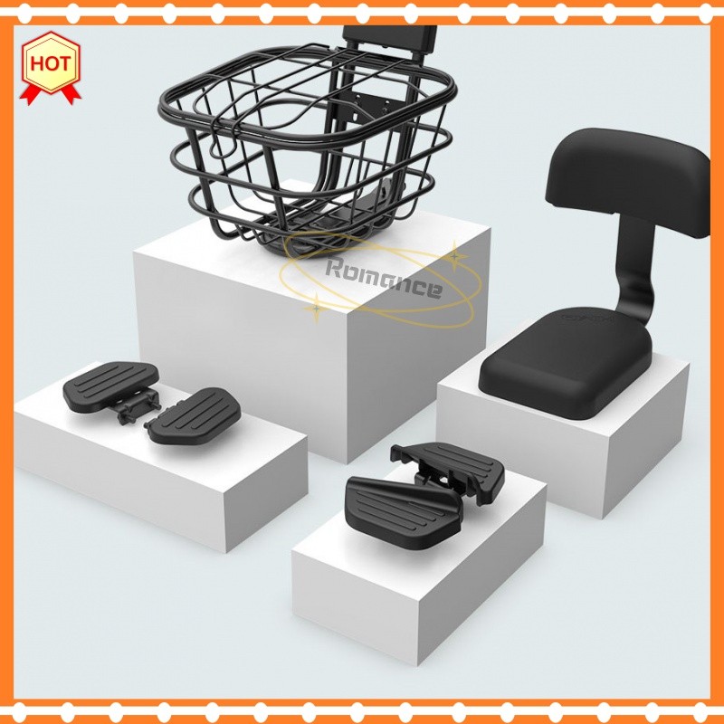 ☸ตะกร้า เบาะหลัง อะแดปเตอร์ กระจกมองหลัง ล๊อค จักรยานไฟฟ้า Xiaomi Himo Fiido Bike Basket Back Seat A