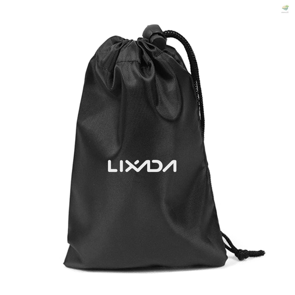 Lixada 33x26 ซม.กระเป๋า Drawstring Carry Bag Organize Pack สําหรับฟิตเนสออกกําลังกายโยคะ Home Office