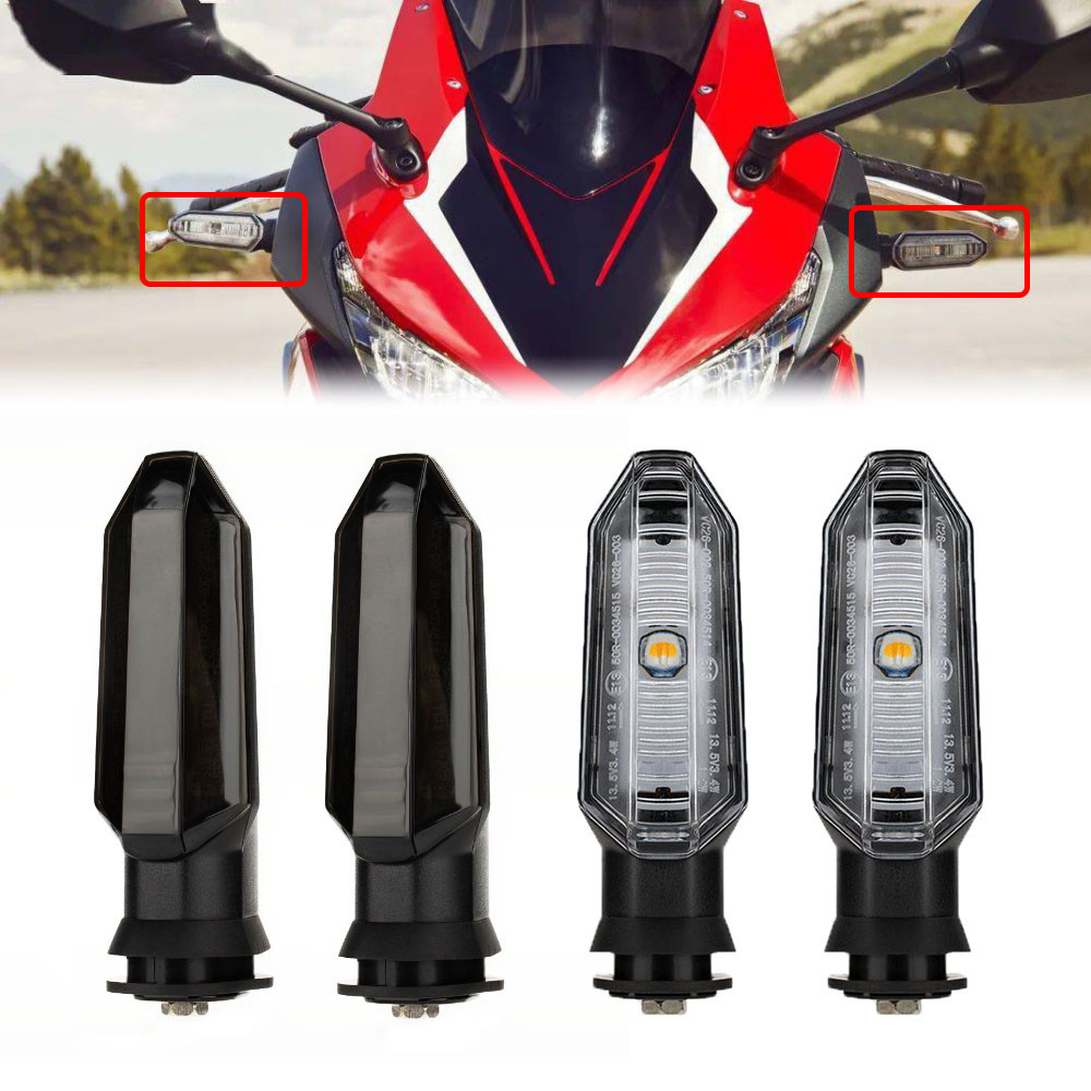 ไฟเลี้ยว LED สําหรับ HONDA CB500X CB500F CBR500R CRF250L CRF300L CB400X CB400F CBR400R รถจักรยานยนต์ตัวบ่งชี้ไฟกระพริบโคมไฟ