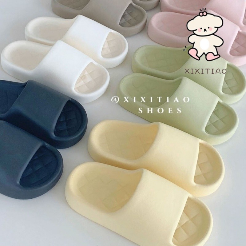Xixitiao รองเท้าแตะ EVA พื้นนิ่ม กันลื่น เหมาะกับฤดูร้อน สไตล์ญี่ปุ่น สําหรับผู้ชาย และผู้หญิง