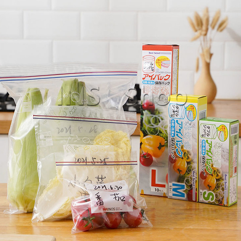 INS ถุงถนอมอาหารบรรจุภัณฑ์ ปิดผนึกถุงเก็บความสด food preservation bag