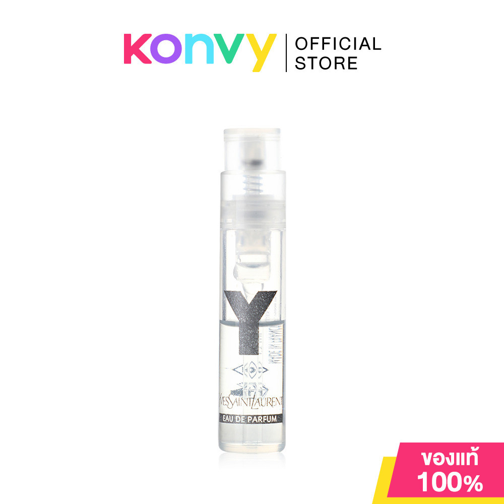 YSL Y EDP 1.2ml น้ำหอมสำหรับผู้ชาย แนวกลิ่นไวท์แอนด์ดาร์กฟูแชร์.