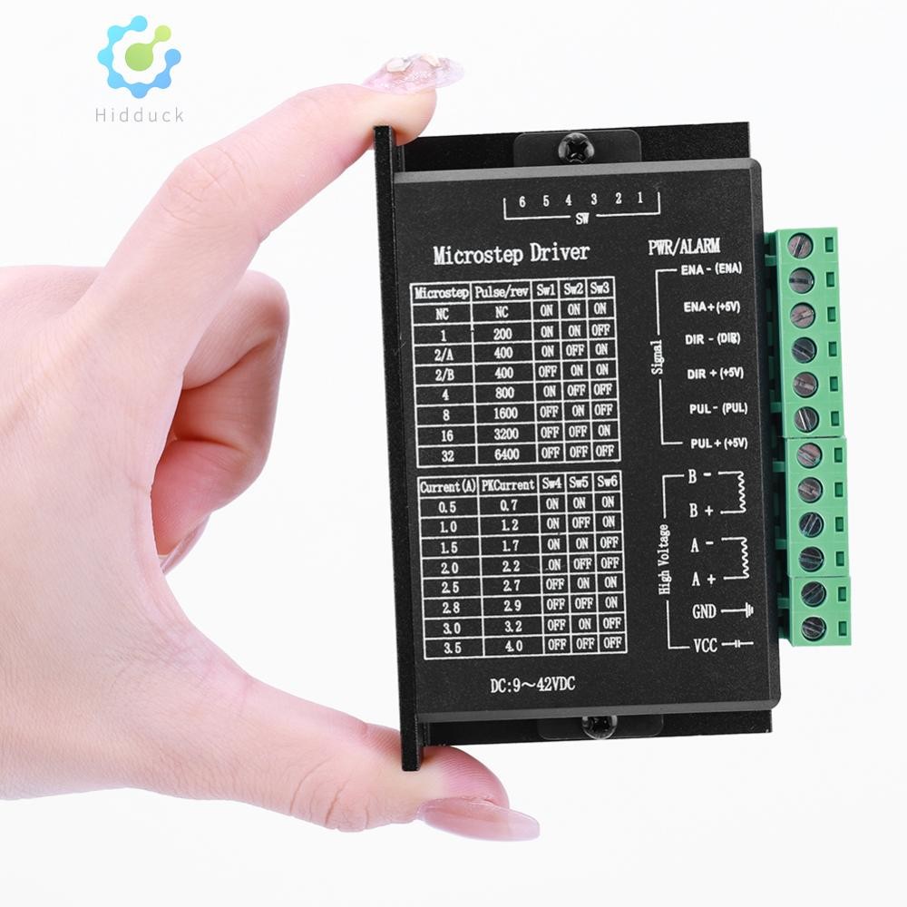 Tb6600 1 แกน 32 ส่วน Microstep Motor Driver สําหรับ Nema 42 57 86 Stepper Motor [Hidduck.th]