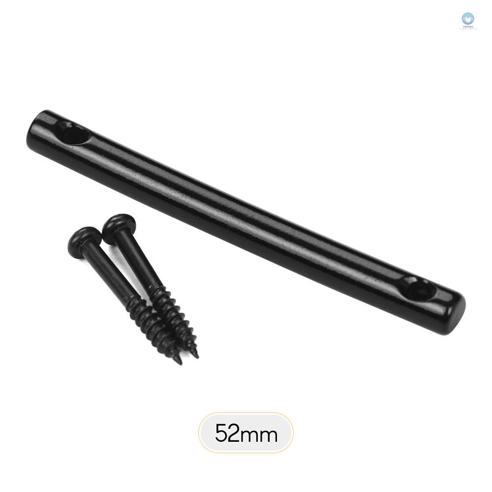 Headstock String Retainer Tension Bar สําหรับกีตาร์ไฟฟ้าทดแทน 52 มม. สีดํา