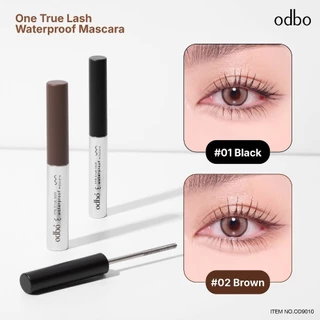 ♦️ของแท้·ส่งด่วน·ถูก♦️Odbo One True Lash Waterproof Mascara #OD9010 วันทรูแลชวอเตอร์พรูฟมาสคาร่าหัวเหล็ก x 1 ชิ้น dayse
