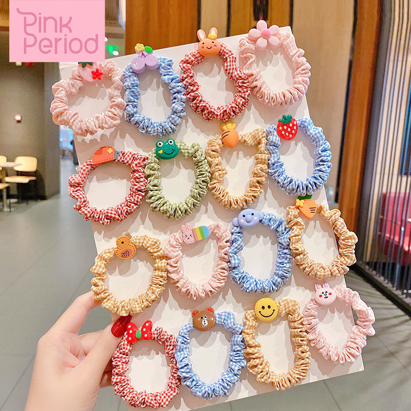 Pink Period🎀 ยางรัดผมลายการ์ตูน เครื่องประดับผม สไตล์เกาหลี หวานน่ารัก - 2