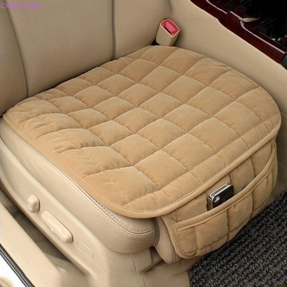 Cyberglide เบาะรองนั่งรถยนต์ Keep Warm Universal Auto Protector Mat เก้าอี้ด้านหน้าที่นั่งแผ่นกันลื่นระบายอากาศ