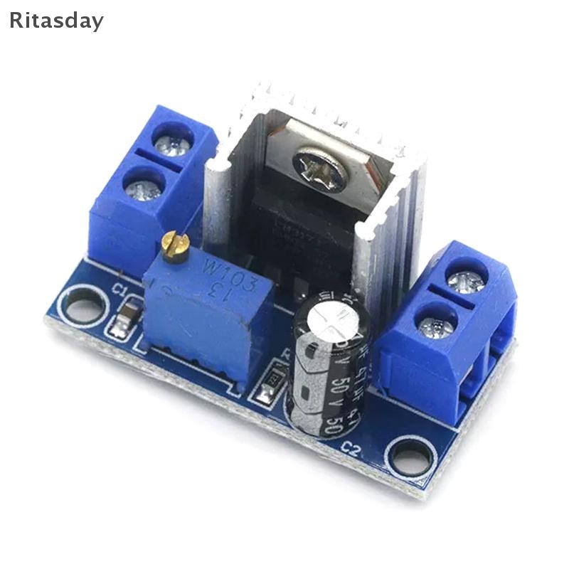 Ritasday LM317 DC-DC Converter Buck ขั้นตอนลงแผงวงจรโมดูล Linear Regulator LM317 ปรับแรงดันไฟฟ้าแหล่