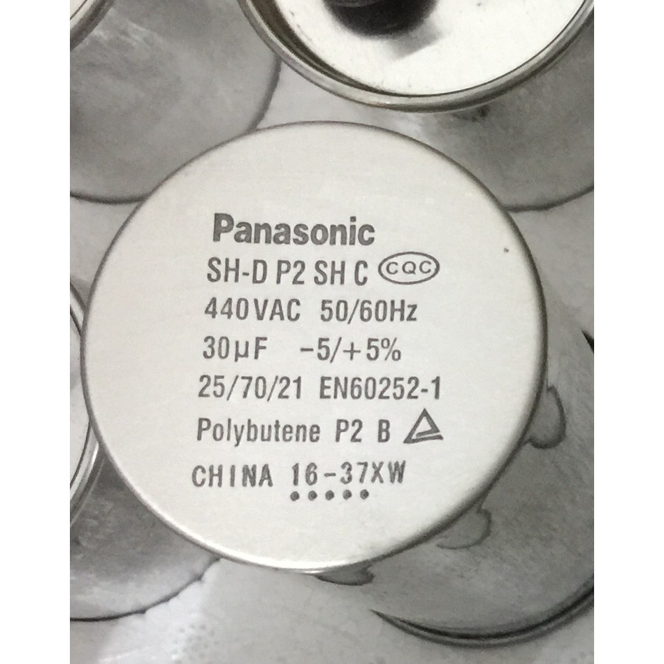 Panasonic อุปกรณ์เสริมเครื่องปรับอากาศสตาร์ทตัวเก็บประจุ 13uf20uf25uf30uf35uf40uf50uf60uf