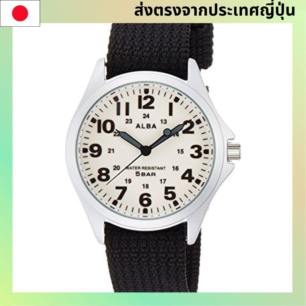 [นาฬิกา Seiko] Alba Quartz All Lumi Men's Sports AQPK401 สีดำ