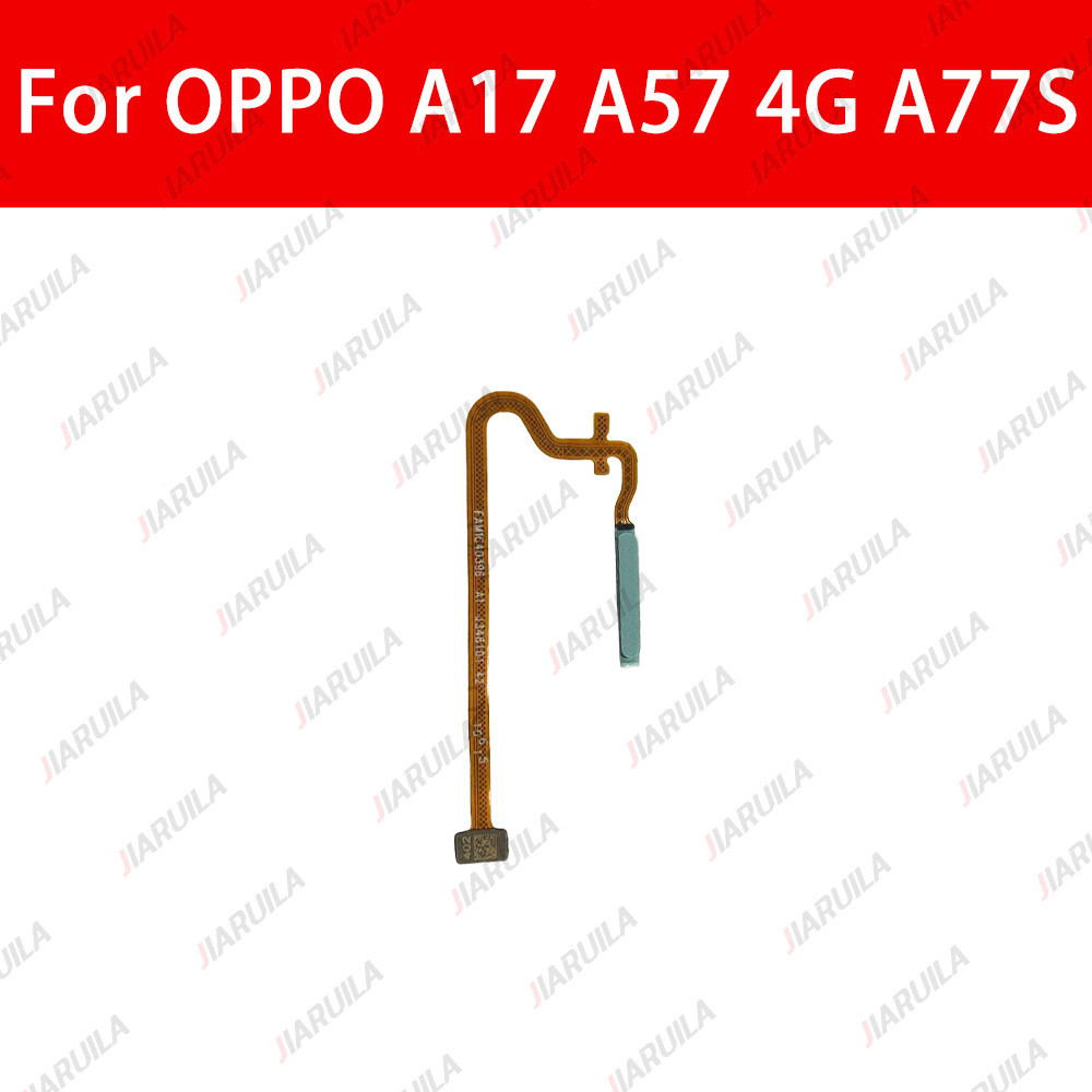 สําหรับ OPPO A17 A57 4G A77S A57S A57E CPH2473 CPH2339 ลายนิ้วมือเซ็นเซอร์เครื่องสแกนเนอร์ปุ่ม Home Flex Cable - รูปที่ 2