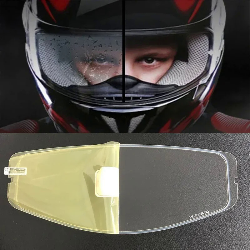 Motorcycle Helmet Visor Anti Fog Film Moto Helmet FF327 Visor Helmets Lens Film for LS2 FF323
