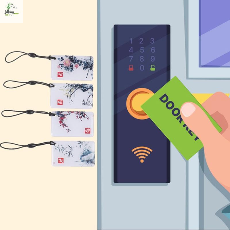 Cod กันน้ํา 135KHZ Card Contactless สําหรับล็อคลายนิ้วมือ IC Key Door Entry Access ใหม่