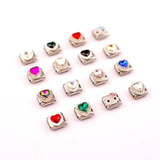 สร้อยข้อมือสไตล์อิตาลีสร้อยคอประกอบโมดูลบุคลิกภาพ ทําเอง เพท…