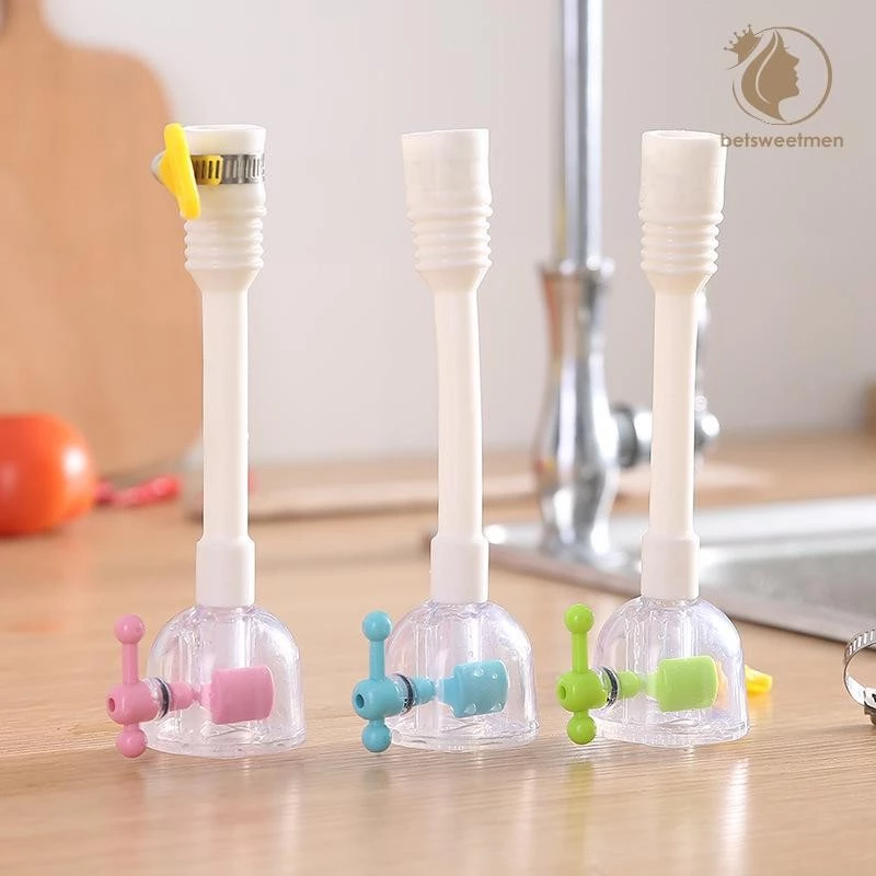 [PE] 360 องศาบ้านหมุนได้น้ํา Bubbler ก๊อกน้ําประหยัดน้ําหัวฉีดเครื่องเติมอากาศแตะอะแดปเตอร์ห้องครัวห้องน้ําอุปกรณ์ TH