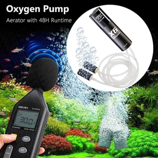 จัดส่งจากประเทศไทยNEBULAR Aerator พร้อม 48H Runtime, Fish Tank Aerator Low Noise Oxygen Pump, แบบพกพา USB ชาร์จเงียบ 5W Aquarium ปั๊มสําหรับตกปลาตกปลา