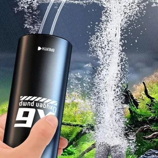 จัดส่งจากประเทศไทยNEBULAR Aerator พร้อม 48H Runtime, Fish Tank Aerator Low Noise Oxygen Pump, แบบพกพา USB ชาร์จเงียบ 5W Aquarium ปั๊มสําหรับตกปลาตกปลา