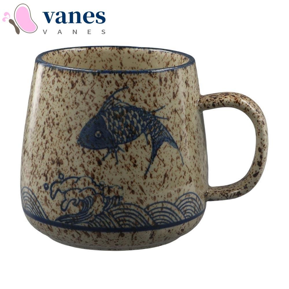 NAESV แก้ว Nordic สไตล์ญี่ปุ่น Glazed ความจุขนาดใหญ่สําหรับ Office และ Home Handmade เซรามิคถ้วยน้ําในครัวเรือน
