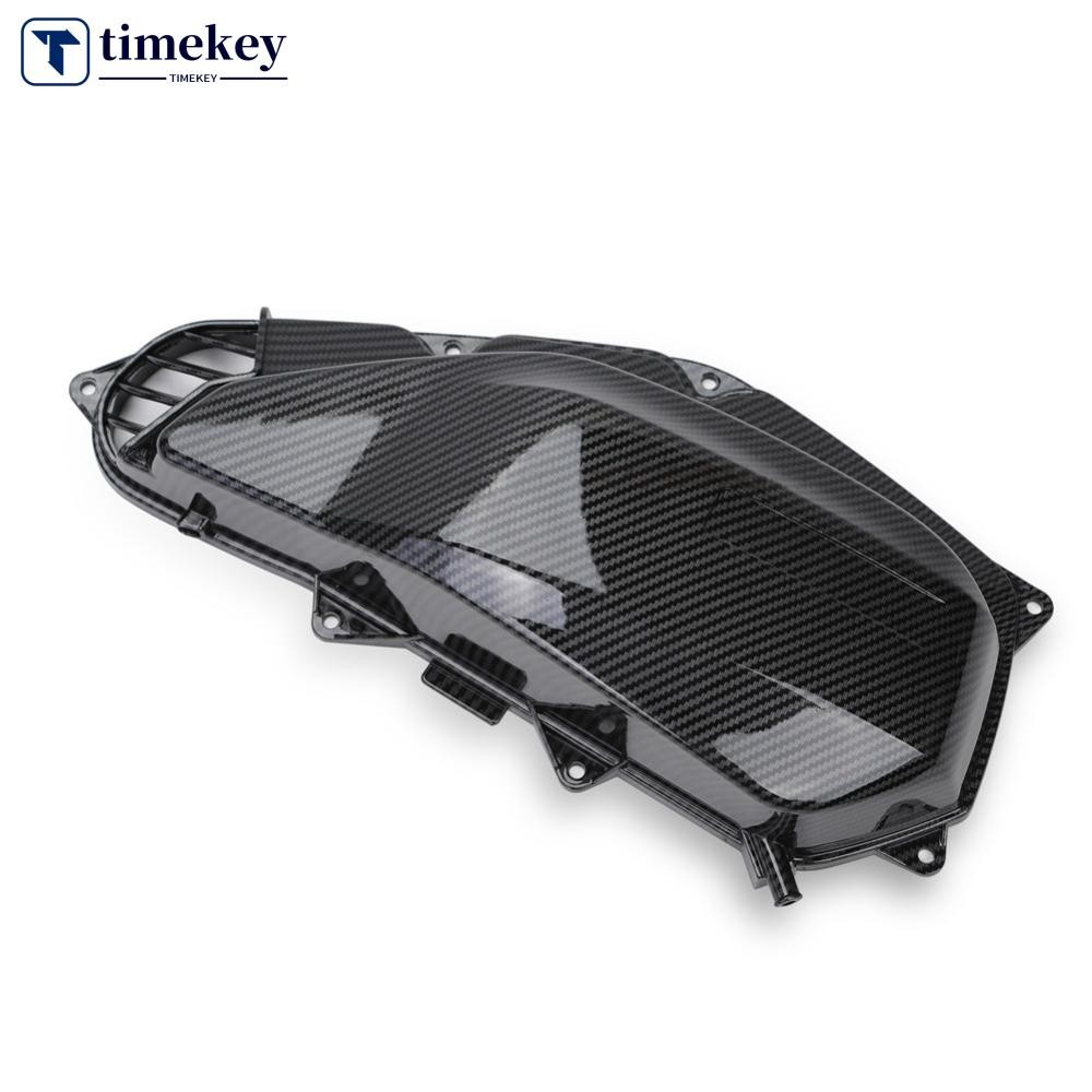 TME ฝาครอบกรองอากาศรถจักรยานยนต์คาร์บอนไฟเบอร์สําหรับ Honda Click 125/150 V2 Game Changer