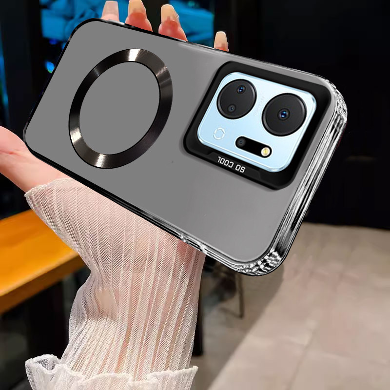 เคสสําหรับ OPPO A16K Magnetic Wireless Color Silver เคสโทรศัพท์ดีไซน์ใหม่ SJSFDDR - รูปที่ 6