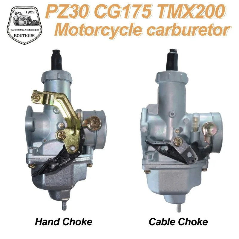 Pz30 30 มม.คาร์บูเรเตอร์รถจักรยานยนต์สําหรับ Honda 4 จังหวะ CG175 CG200 CG250 TMX200 XL200 XR200 175
