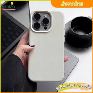 เคสไอโฟนหนัง or iPhone 13 11 เคสนิ่มสีลูกกวาด เอกลักษณ์ เรียบง่าย For iPhone 15 14 12 16 Pro max XS XR 7 Plus 8 Plus