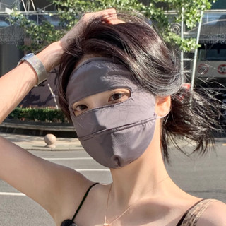 หน้ากากกันแดดคลุมทั้งใบหน้าและป้องกันรังสีอัลตราไวโอเลตสําหร…