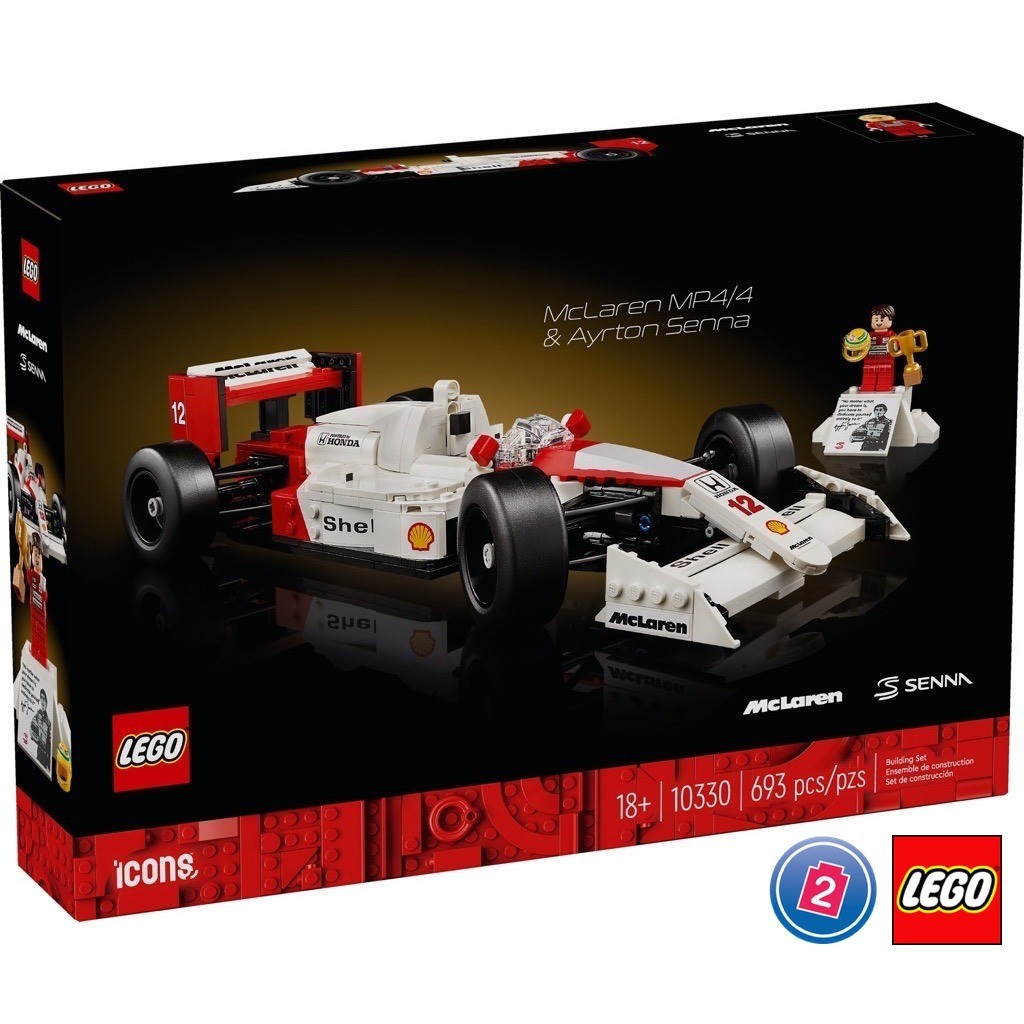 เลโก้ LEGO Exclusives 10330 McLaren MP4/4 & Ayrton Senna