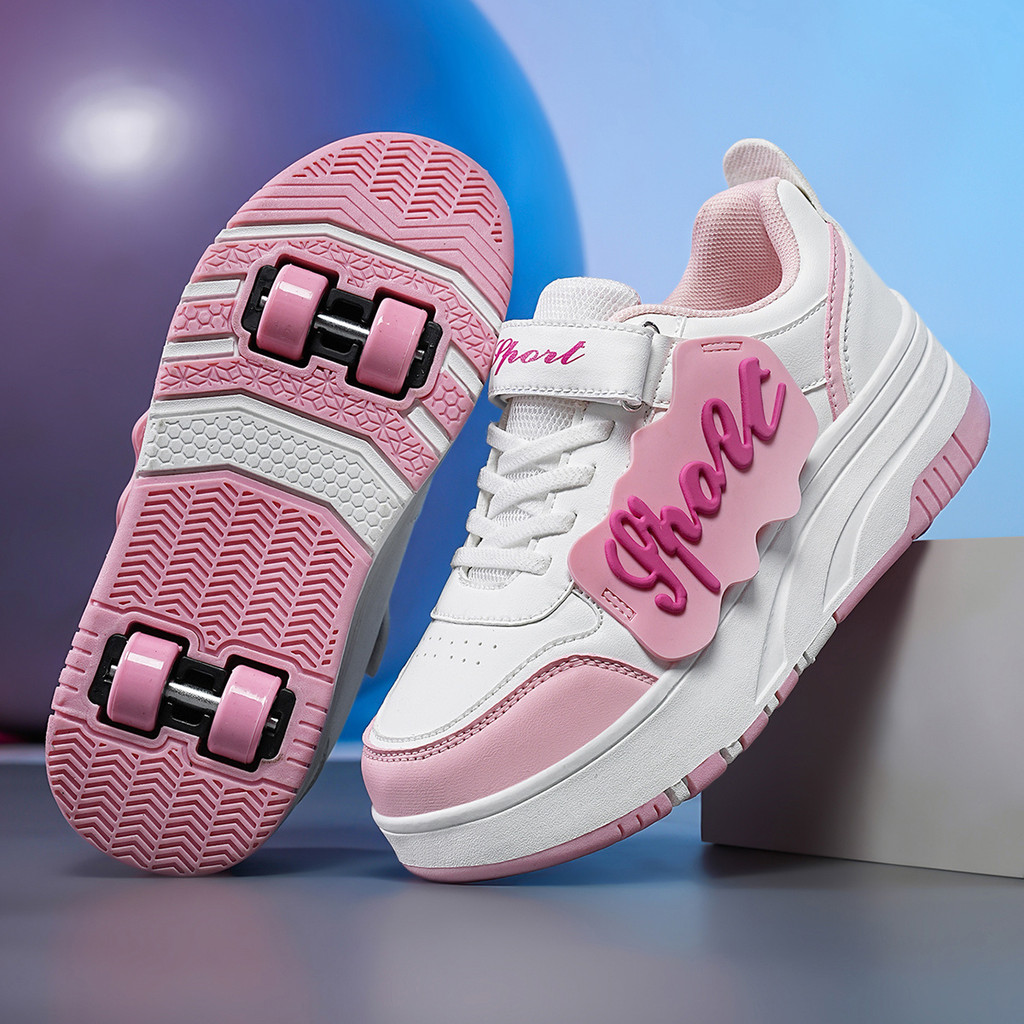 รองเท้า Heelys แบบถอดได้และหดได้สำหรับเด็กผู้หญิงสไตล์ใหม่