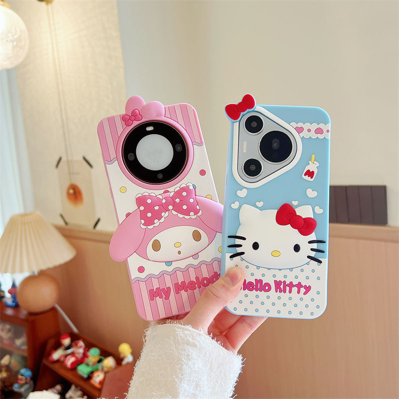 สําหรับ Vivo V30 V29 V27 V25 5G V25E 4G X200 X100 X100S Pro X90 X80 เคสโทรศัพท์ Bow my melody Hello 