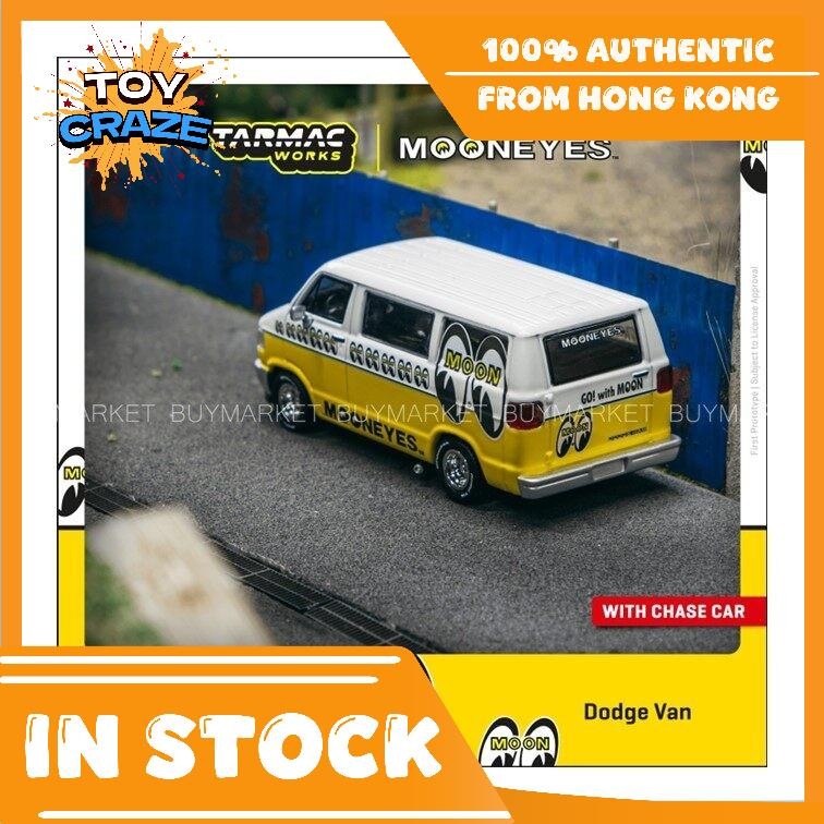 [Authentic] (In Stock) Tarma* Works GLOBAL64 1/64 Dodge Van Mooneyes Diecast Model Car