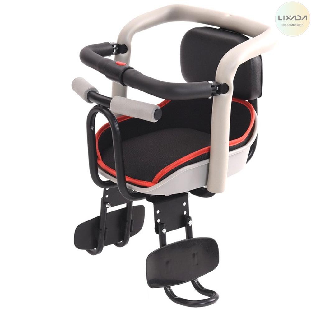 Lixada เบาะนั่งจักรยานสําหรับเด็กเบาะนั่งจักรยานเด็กเหล็กคาร์บอนสูงสําหรับเด็กวัยหัดเดินปรับได้สบายแ