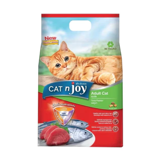 Cat n joy อาหารเม็ดแมวแคทเอ็นจอย 7kg แพ็คกระสอบ(ไม่มีถุงแบ่ง)