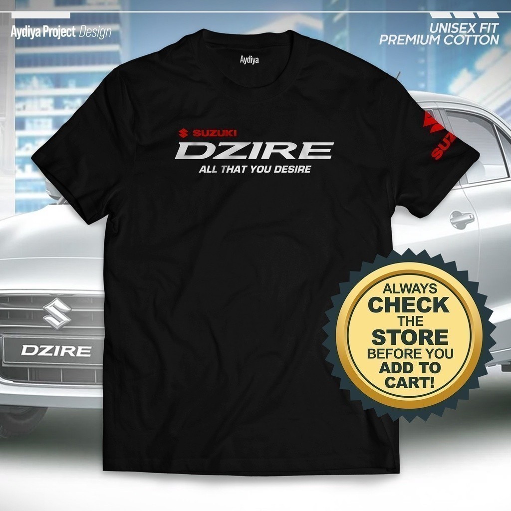 2025 แฟชั่น Suzuki Dzire Tshirt / Jersi ชุดไมโครไฟเบอร์ / Jersey Sublimation / Tshirt Jersey