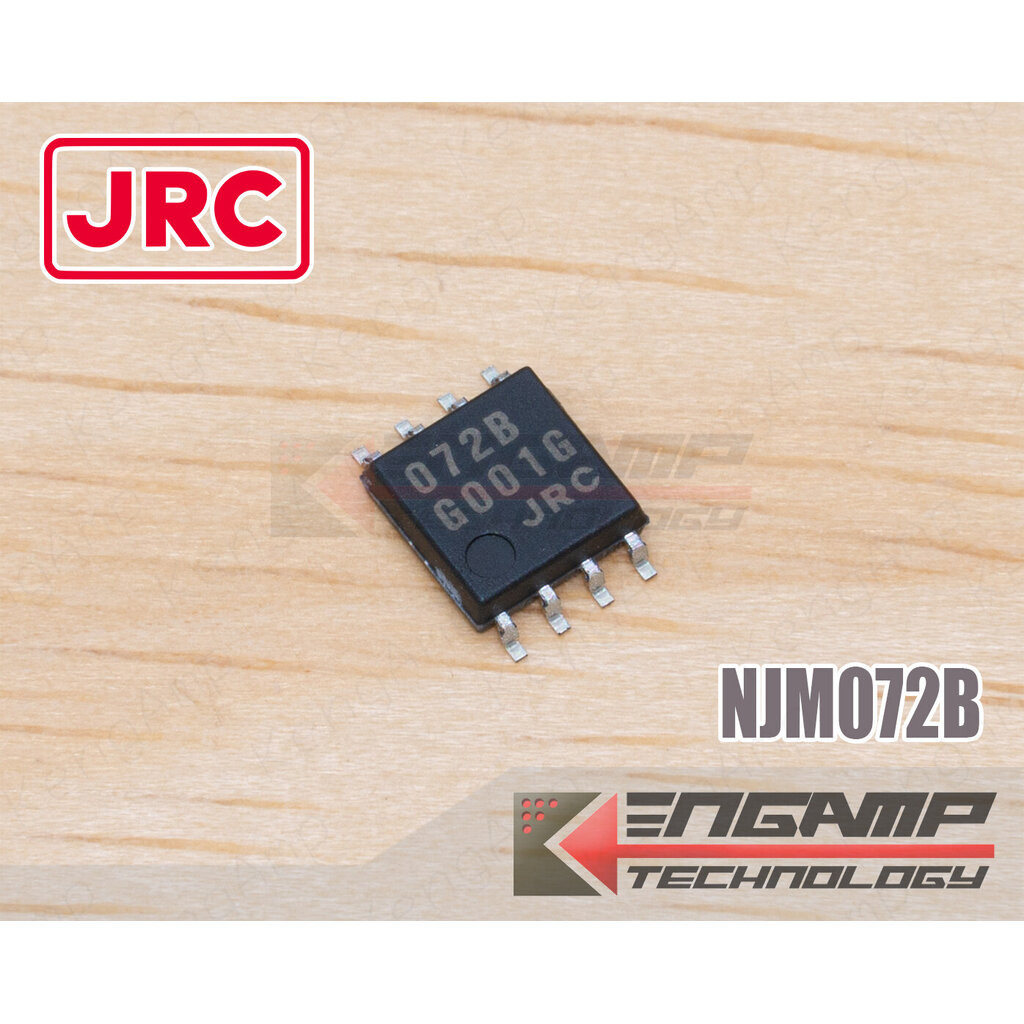 (1ตัว) [IC] NJM072B (SMD) JRC Dual OP-AMP