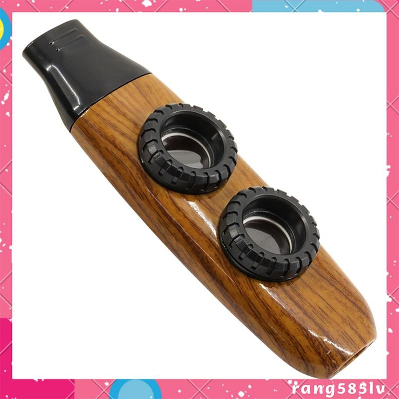 Kazoo พร้อมไดอะแฟรมขลุ่ย 5 อัน เครื่องดนตรี Kazoo พลาสติก Kazoo สําหรับกีตาร์ อูคูเลเล่ rang585.th