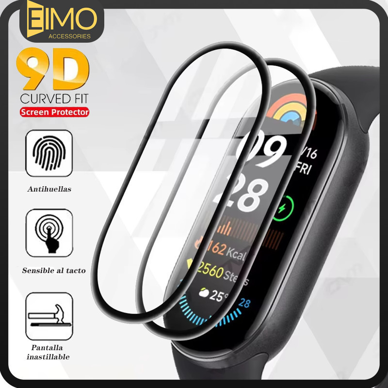 กระจกนิรภัย / ฟิล์มนุ่ม TPU for Xiaomi Mi Band 9 อุปกรณ์ฟิล์มป้องกันหน้าจอ for Smartwatch Xiaomi Mi 